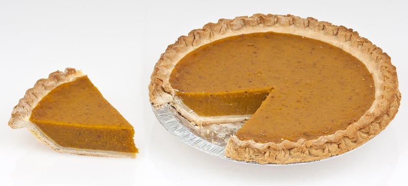 Pumpkin Pie with Spiced Whipped Cream